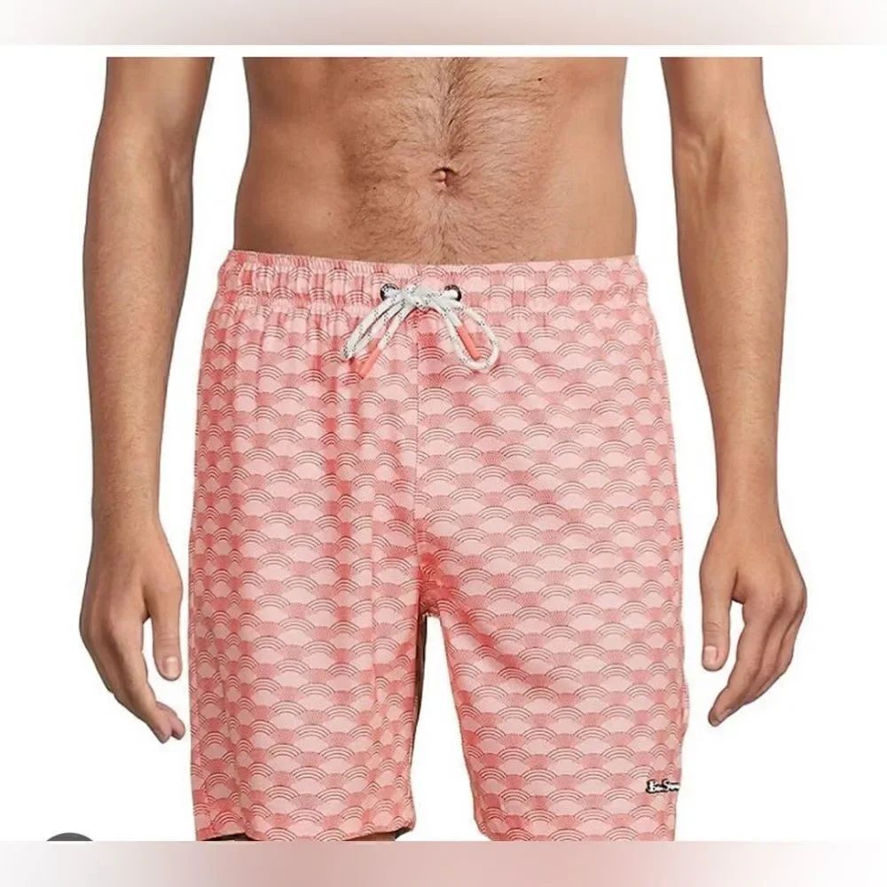 Ben Sherman men’s classic wave swim trunks size XL
